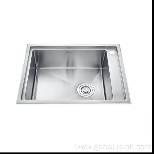 Popular Stainless Steel Single Bowl Handmade Kitchen Sink